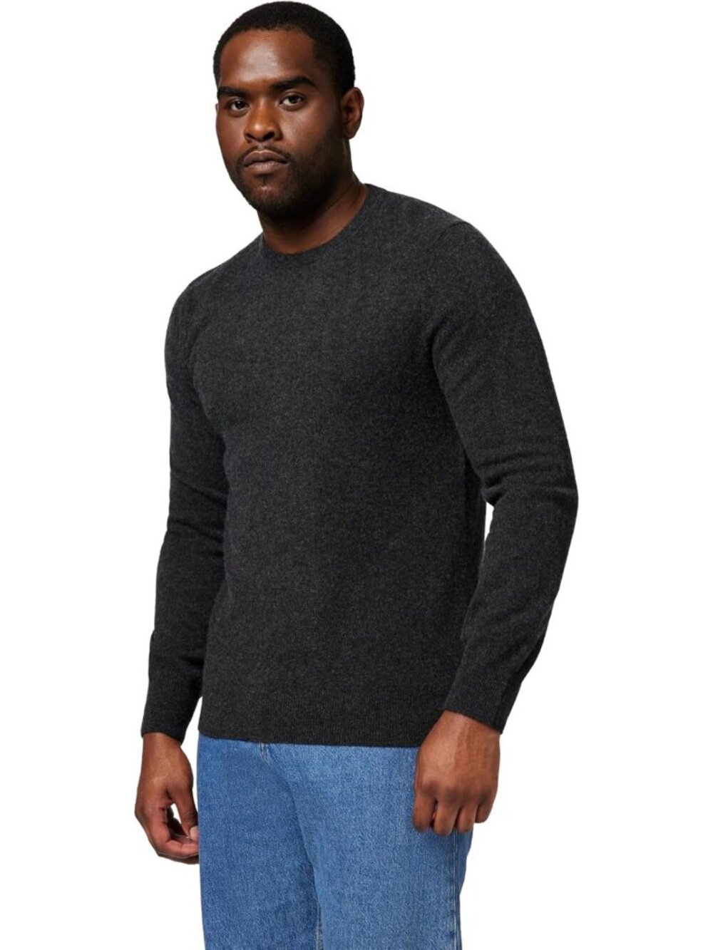 Soft Cashmere Crewneck Sweater for Men | Cozy, Stylish, Perfect for Layering